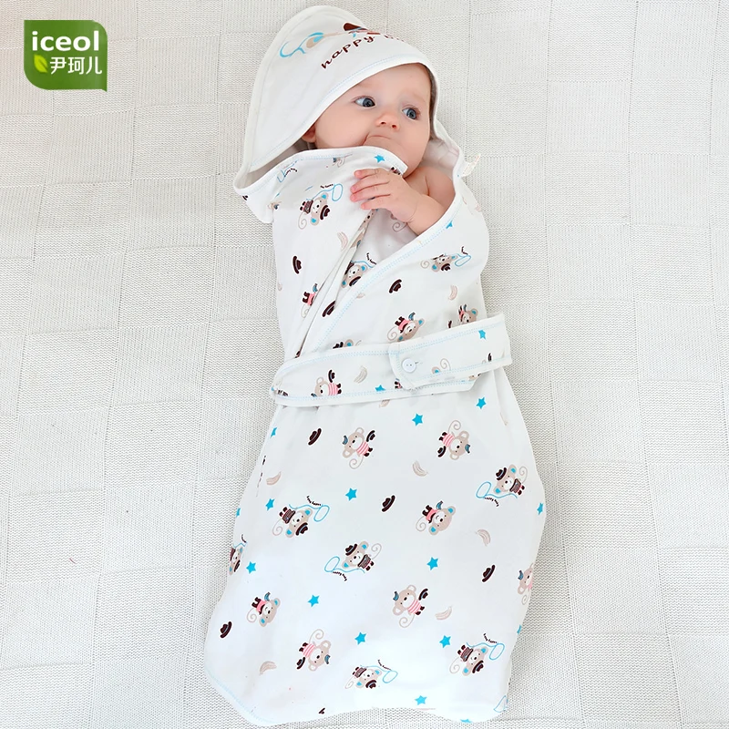 Конверты для малышек ребенка органических 100% хлопок Aden Anais спальный мешок