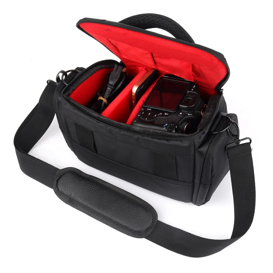 Высокая Ёмкость DSLR Камера сумка для цифровой однообъективной зеркальной камеры