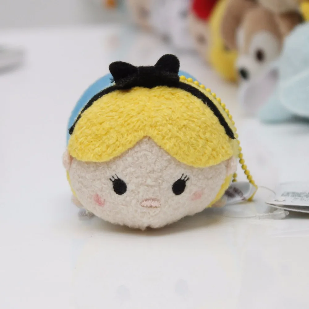 Милая плюшевая игрушка с кошкой Чеширского персонажа из мультфильма Алиса ума