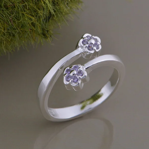 Оптовая продажа высокое качество посеребренные модные ювелирные изделия кольца