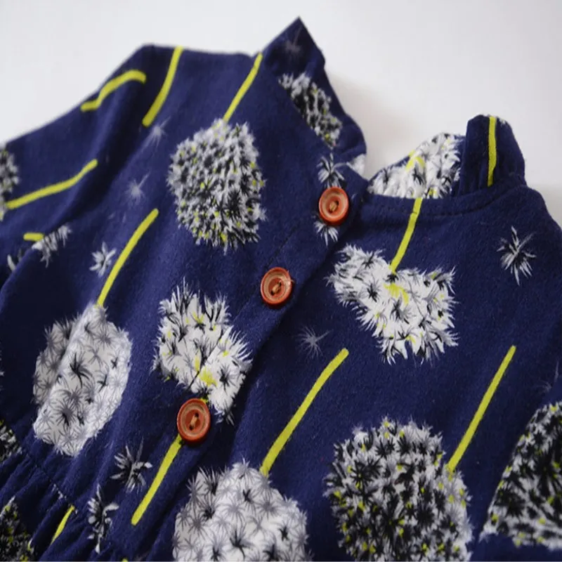Spring New Fashion Design Casual Children Girls Dress Little Girl Floral Printed | Детская одежда и обувь