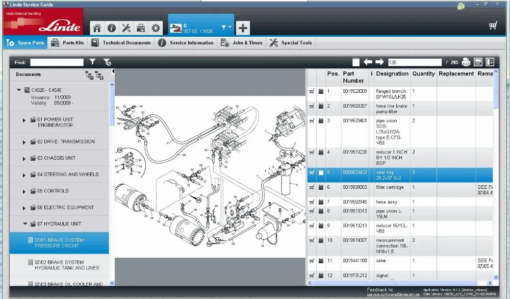 Новое сервисное руководство Linde LSG 5.2.2 [2017] + Pathfinder 2018 Doctor v2.01.05 разблокированный