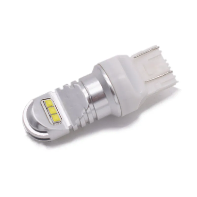 2 шт. T20 7443 W21/5 Вт 6SMD светодиодный лампы Cr ee чип автомобилей Лампа фонарь тормозная