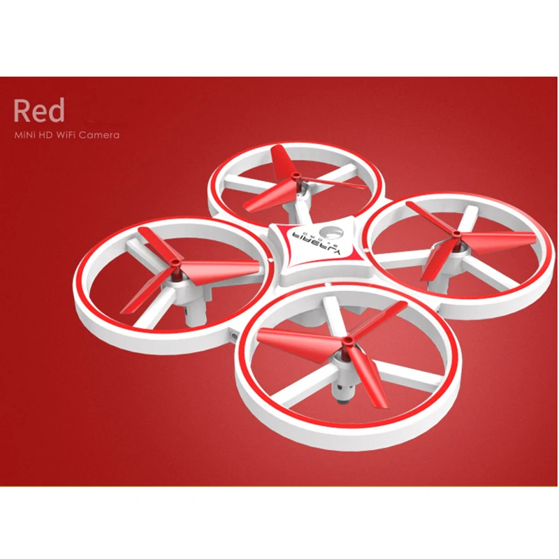 Drone with 1 battery ZF04 Радиоуправляемый мини Квадрокоптер индукционный Дрон умные часы дистанционное зондирование жесты самолета НЛО соматосенсорные фосфоресцирующие взаимодействие - Цвет: Drone with 1 battery