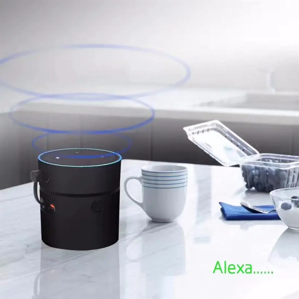 Портативный Батарея База для Amazon Echo Dot 2 Интеллектуальный 10000 мАч зарядки Колыбели