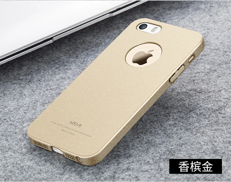 Бренд Msvii для Apple iphone 5s iphone SE Чехол Жесткий PC задняя крышка для iphone 5 S Тонкий Модный чехол для телефона s для iphone 5 5SE coque