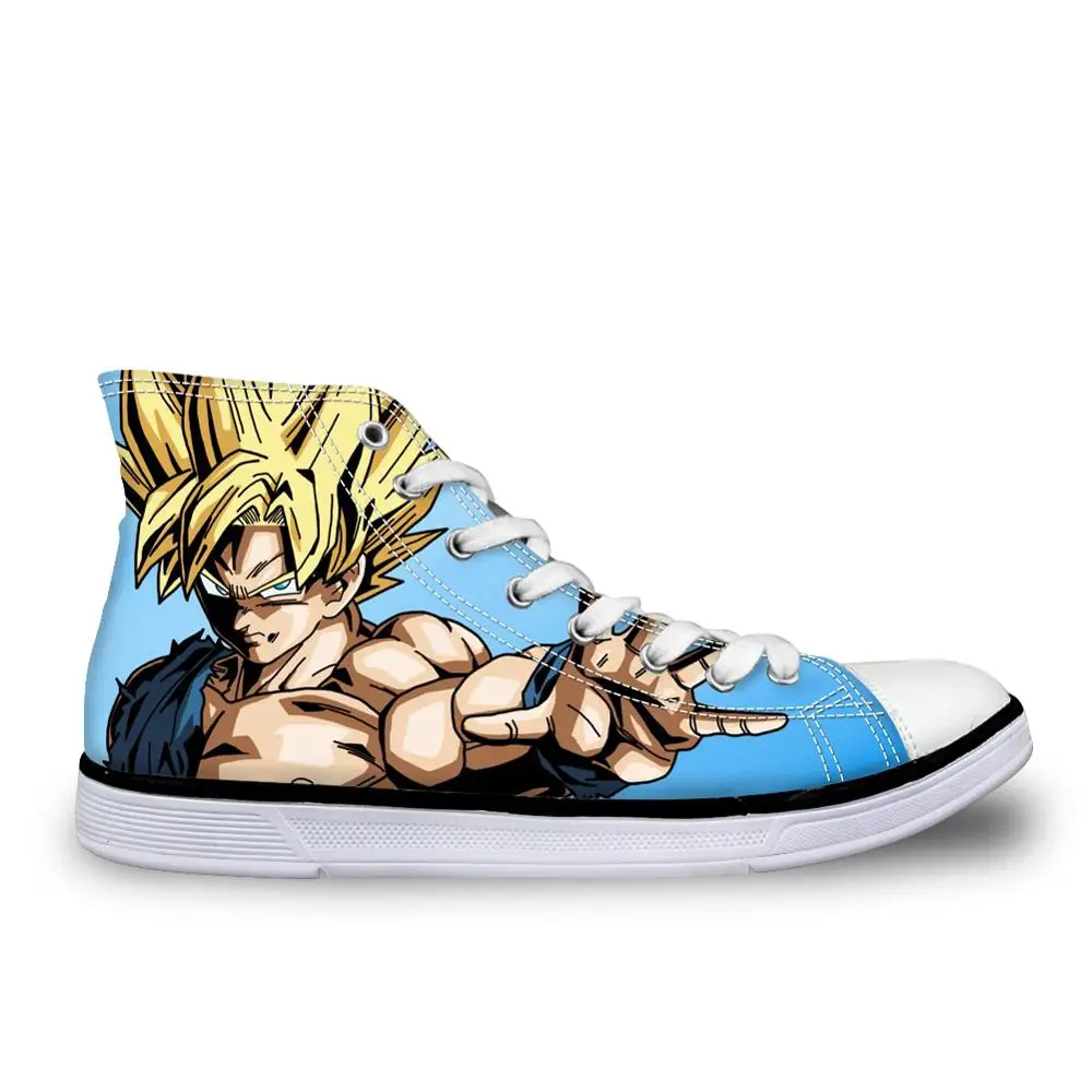 CDHJ1021AK ELVISWORDS Dragon Ball Z Супер Вулканизированная Мужская обувь Потрясающие высокие Гоку удобные повседневные спортивные крутые обувь для мужчин мальчиков - Цвет: CDHJ1021AK