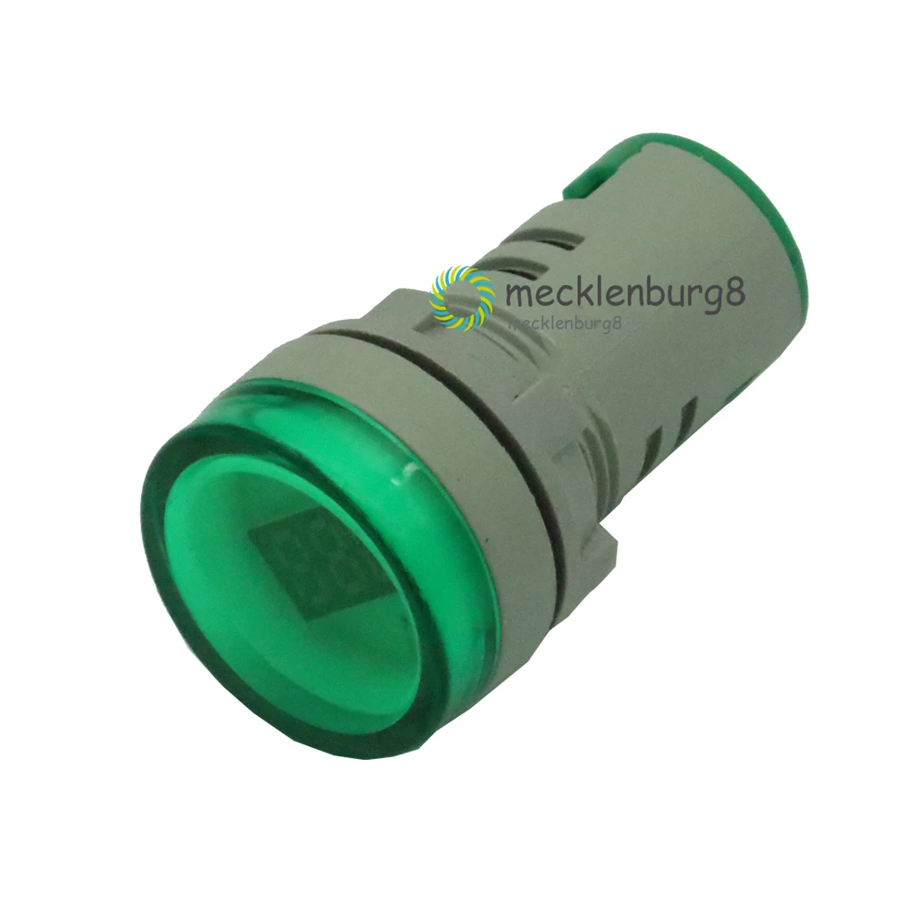 Цифровой светодиодный дисплей 22 мм калибр вольтметр измеритель напряжения