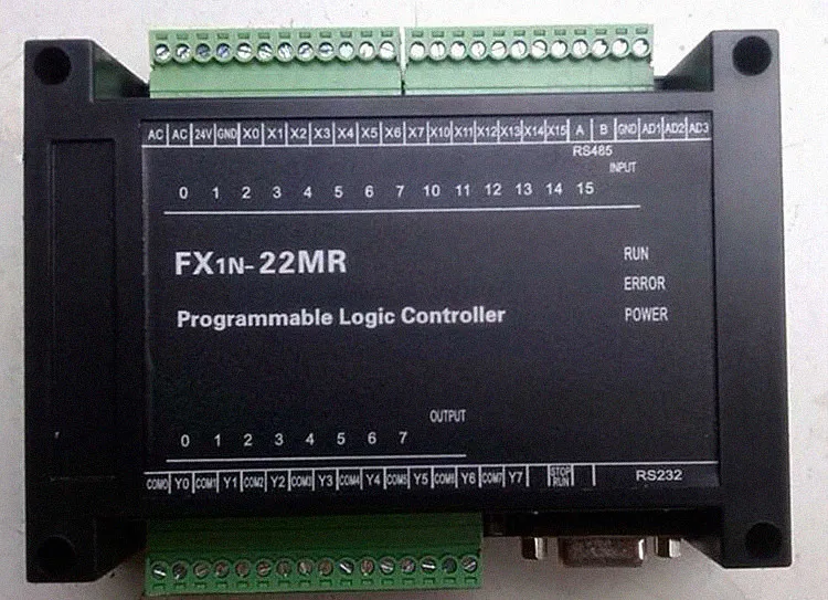 Бесплатная доставка PLC 51 промышленная плата управления FX1N 22MR/22MT модуль 220В