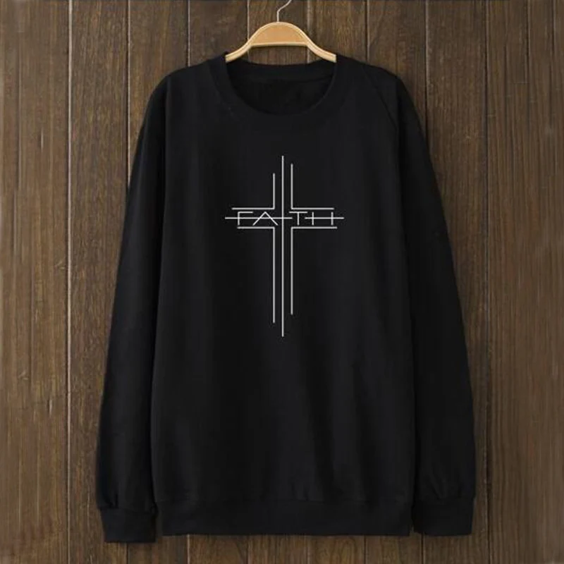 Женская толстовка с надписью «Jesus Cross», Женская толстовка с капюшоном, женская мода, Grunge Tumblr Faith, толстовка с крестом, Christian Pray Faith, топы, рубашки