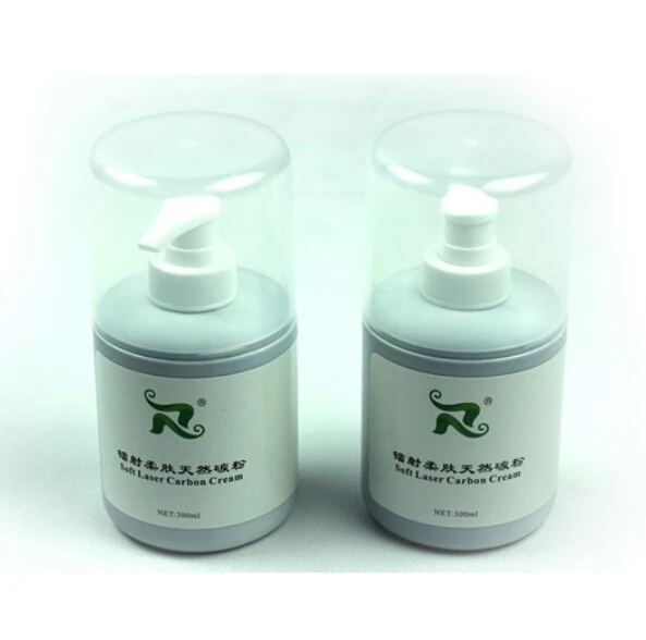 

free shipping 300ml soft laser carbon gel cream for skin rejuvenation 5 pcs per order