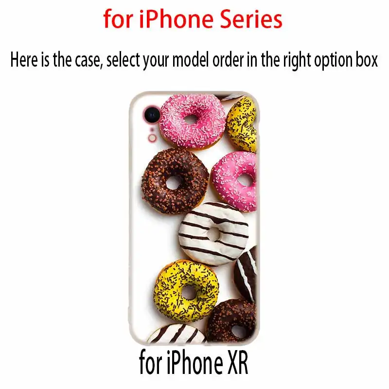 Симпатичные Силиконовые мягкие чехлы для iPhone 11 12 Pro X XS Max XR 6 6S 7 8 Plus 5 Mini SE 2020 вкусная