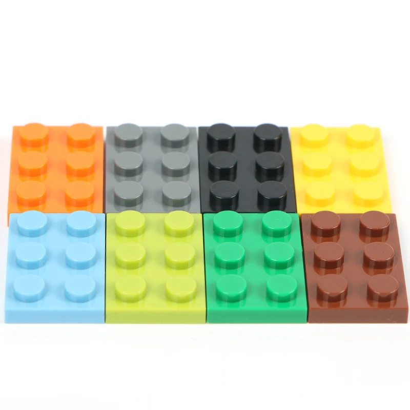 Базовый конструктор для мальчиков и девочек 2*3 коротких кирпича 100 г/лот | Игрушки