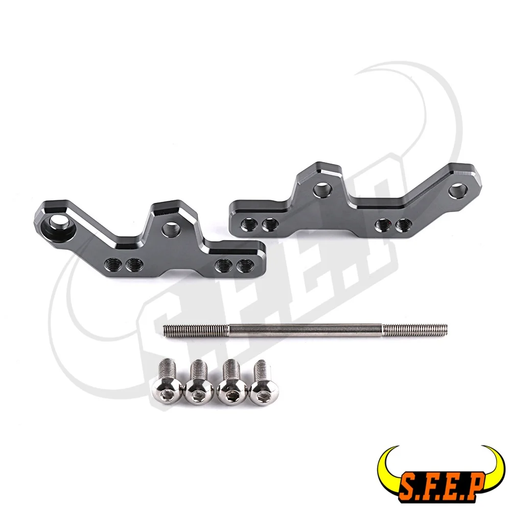 ЧПУ задний комплект Подножки крепление кронштейн основание для Kawasaki Ninja 250 Ninja250