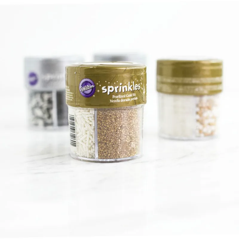 Wilton Gold перламутровые спринклеры смесь Wilton Enterprises