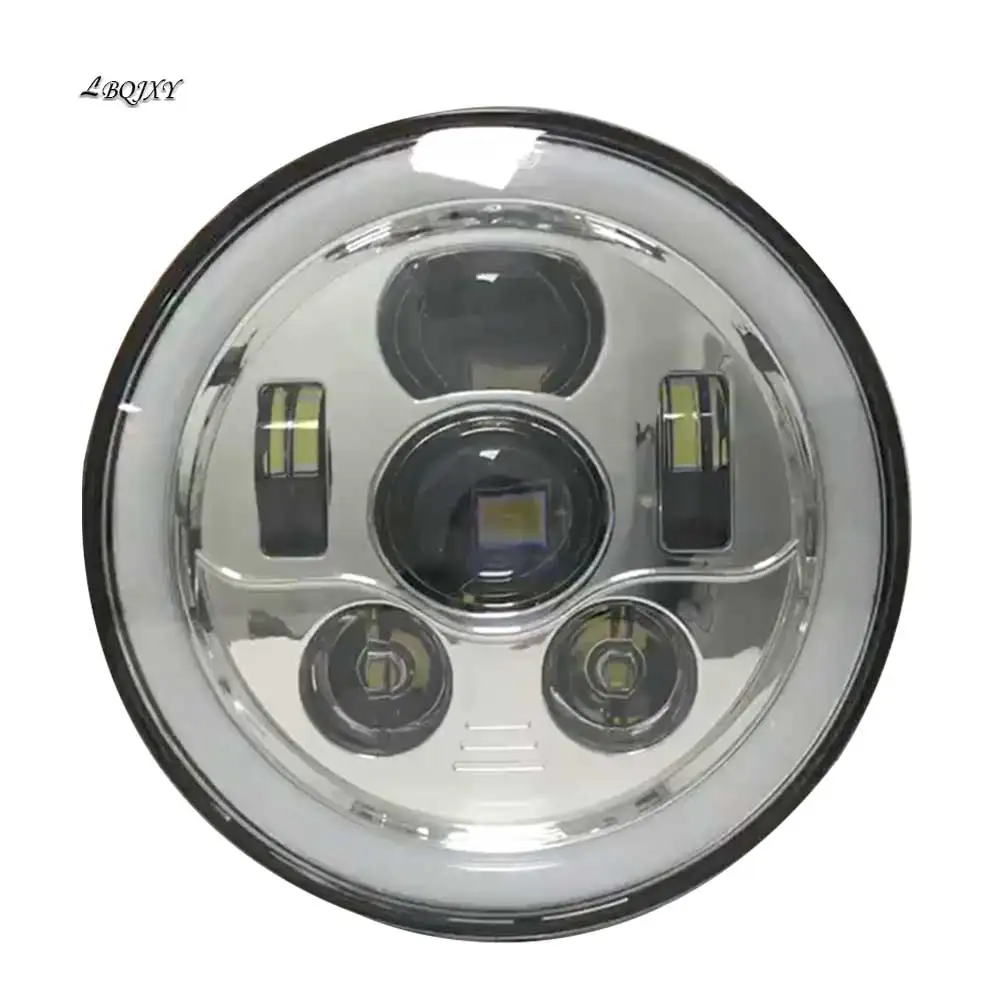 LBQJXY 7 inch LED headlights for Jeep wrangler headlamp locomotive modified H4 connector off road|Передние LED-фары для авто| |