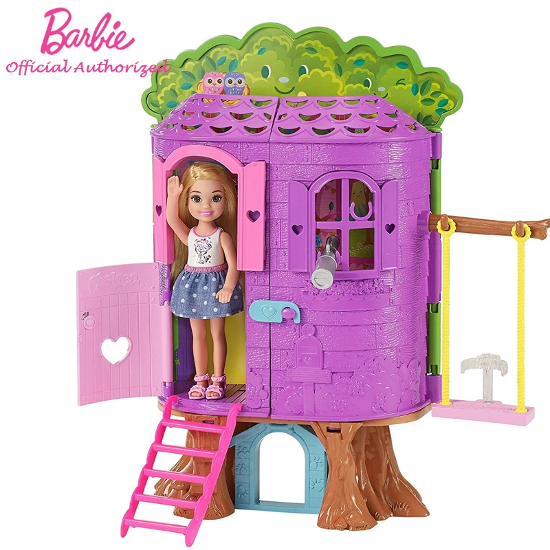 Оригинальные куклы Челси клуба Treehouse игрушка мини Барби многофункциональные