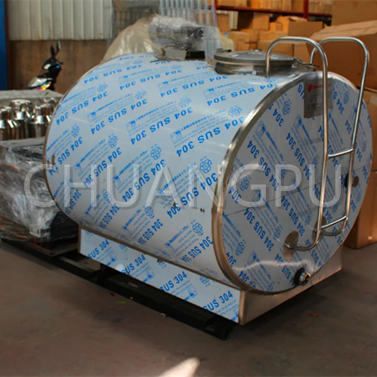 Stainless Steel Direct Expansion Type 1500L Milk Cooling Tank Chilling for Dairy Farm Use | Дом и сад