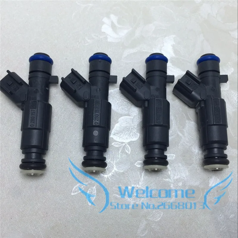 4 шт./партия) Топливный инжектор/форсунка 6 отверстий Geniune OEM 9023783 0280157108 для Chevrolet Sail 2010