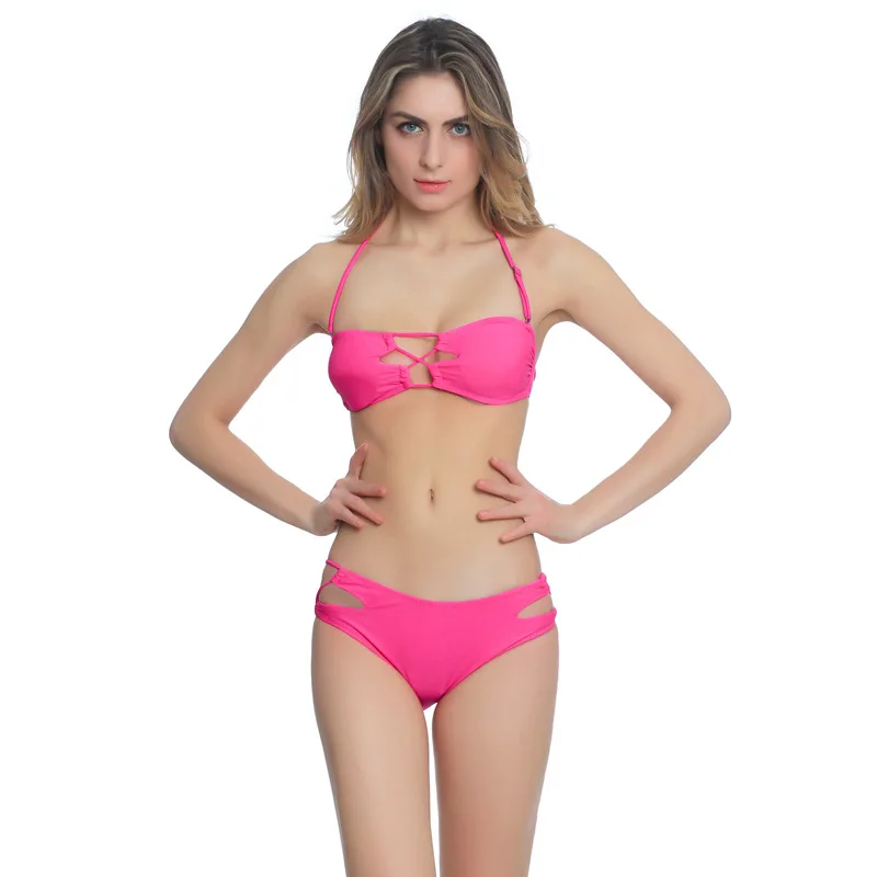 Леопардовый сексуальный купальник купальники бикини женский пляжный с