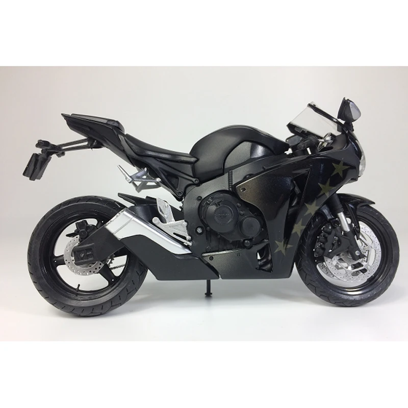 1:12 Honda CBR 1000 RR черный 5 звезд модель мотоцикла коллекция мотоцикл автомобиль вентиляторы игрушки