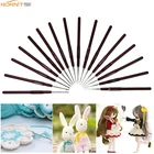 Вязальные крючки KOKNIT, 1 шт., 0,5-2,5 мм, 16 размеров, на выбор, маленькие детские вязальные крючки, спицы для кукол, вязальные спицы