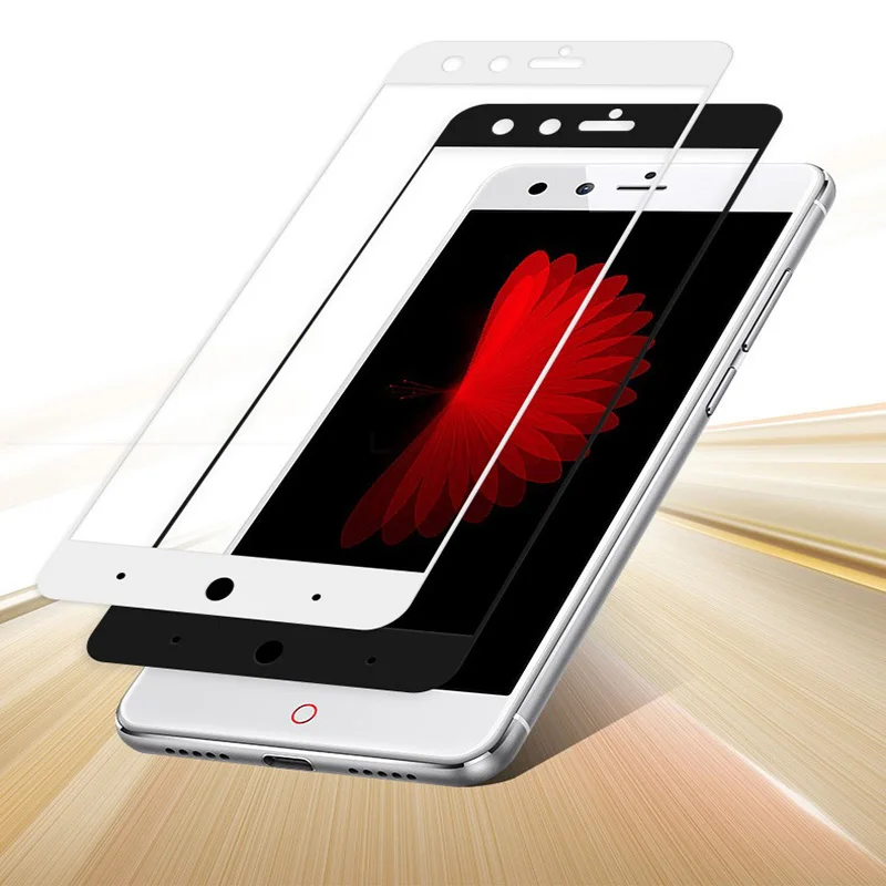 Для Nubia z11 minis полное покрытие закаленное стекло оригинальная пленка для экрана