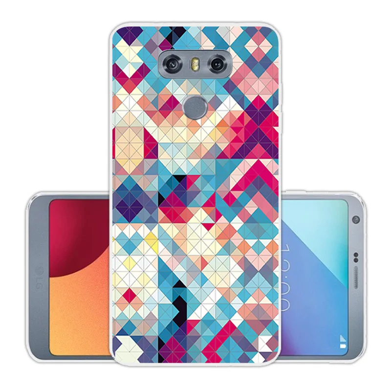 Чехол для LG G6 мягкий силиконовый чехол из ТПУ 5 7 дюйма тонкий розовый g6 защитная