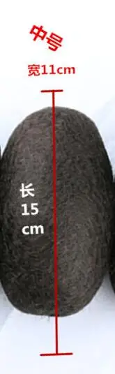 Black 15cm Шарик для волос для Braider дополнительный мгновенный улей изготовлен из синтетических волос и гибкий может формы и формы желаемый стиль - Цвет: Black 15cm