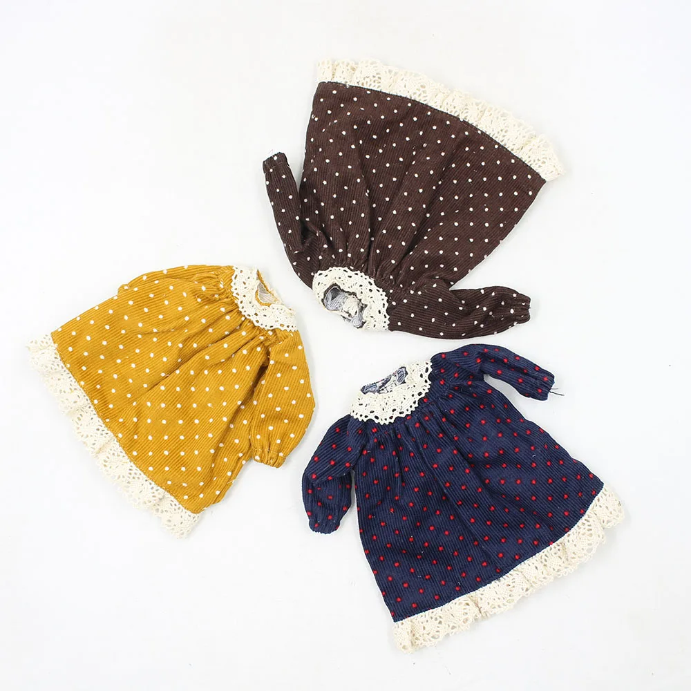 Blyth кукла юбка в горошек подходит для 1/6 joint blyth куклы Icy азон тело подарок для девочки