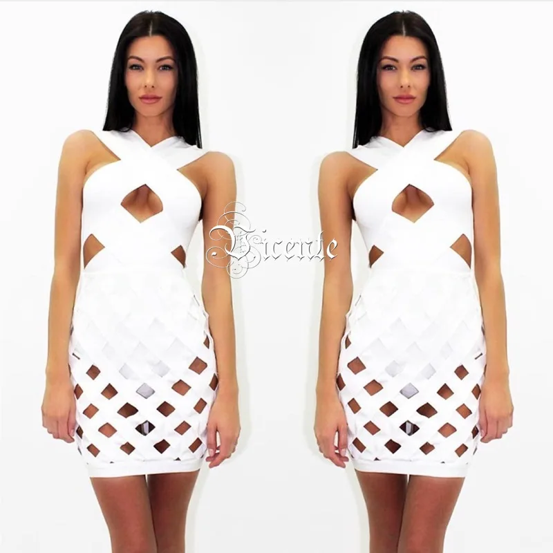 Распродажа! Платье бандаж в стиле знаменитостей|bandage dress|bandage dress wholesalebandage style dresses |