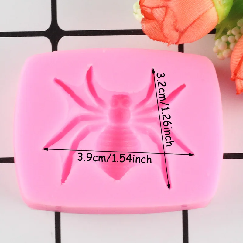 Sugarcraft Spider силиконовая форма помадка инструменты для украшения торта инструмент