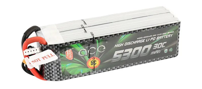 Gens ace Lipo аккумулятор 4S 5300mAh Lipo 14,8 V аккумулятор RC аккумулятор для RC самолета RC лодки 700 вертолета дрона