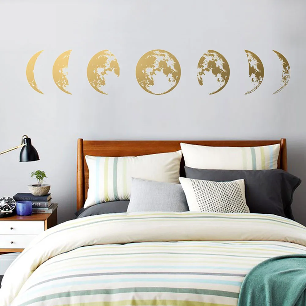 Настенный Стикеры цвет черный Подчеркивают индивидуальность стены s градиент