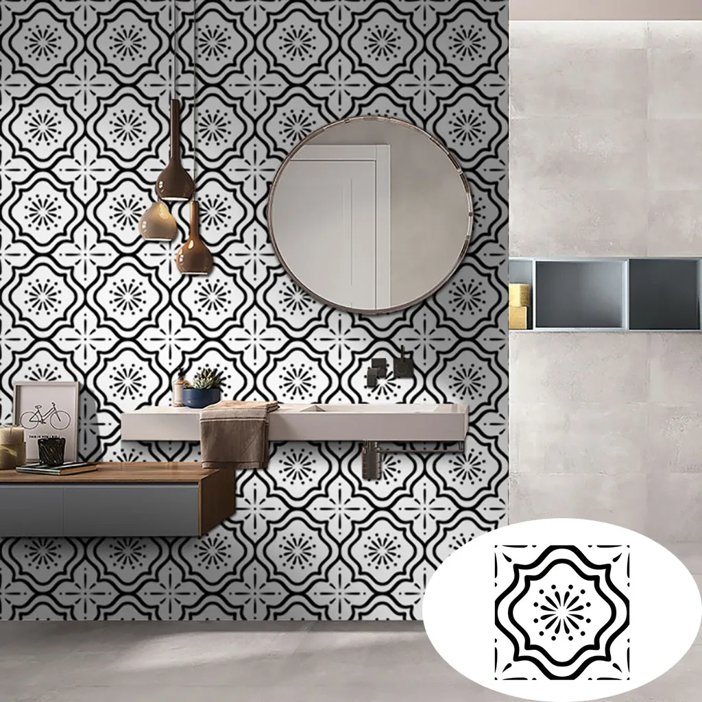 Домашний декор 1 рулон самоклеящаяся Настенная Наклейка для плитки