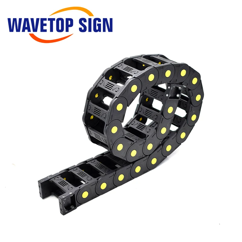 WaveTopSign кабель цепной мост Тип с обеих сторон отверстие 20x50 20x77 25x38 25x60 25x75 25x100 мм пластиковая буксировочная передача