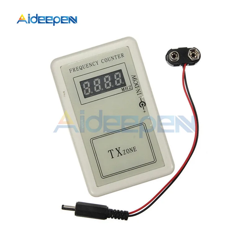 Digital Frequency Tester Meter Counter Handheld Wireless Remote Control 250-450 MHZ Tools DC 7.5-10 V 10cm Test Distance | Инструменты