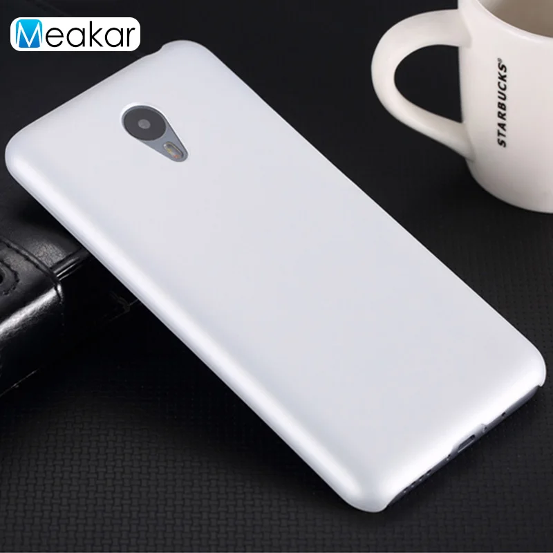 Матовая Пластик Coque 5.5For Meizu M2 Примечание чехол для Meizu M2 Примечание M2Note M571h телефона чехол-лента на заднюю панель - Цвет: white