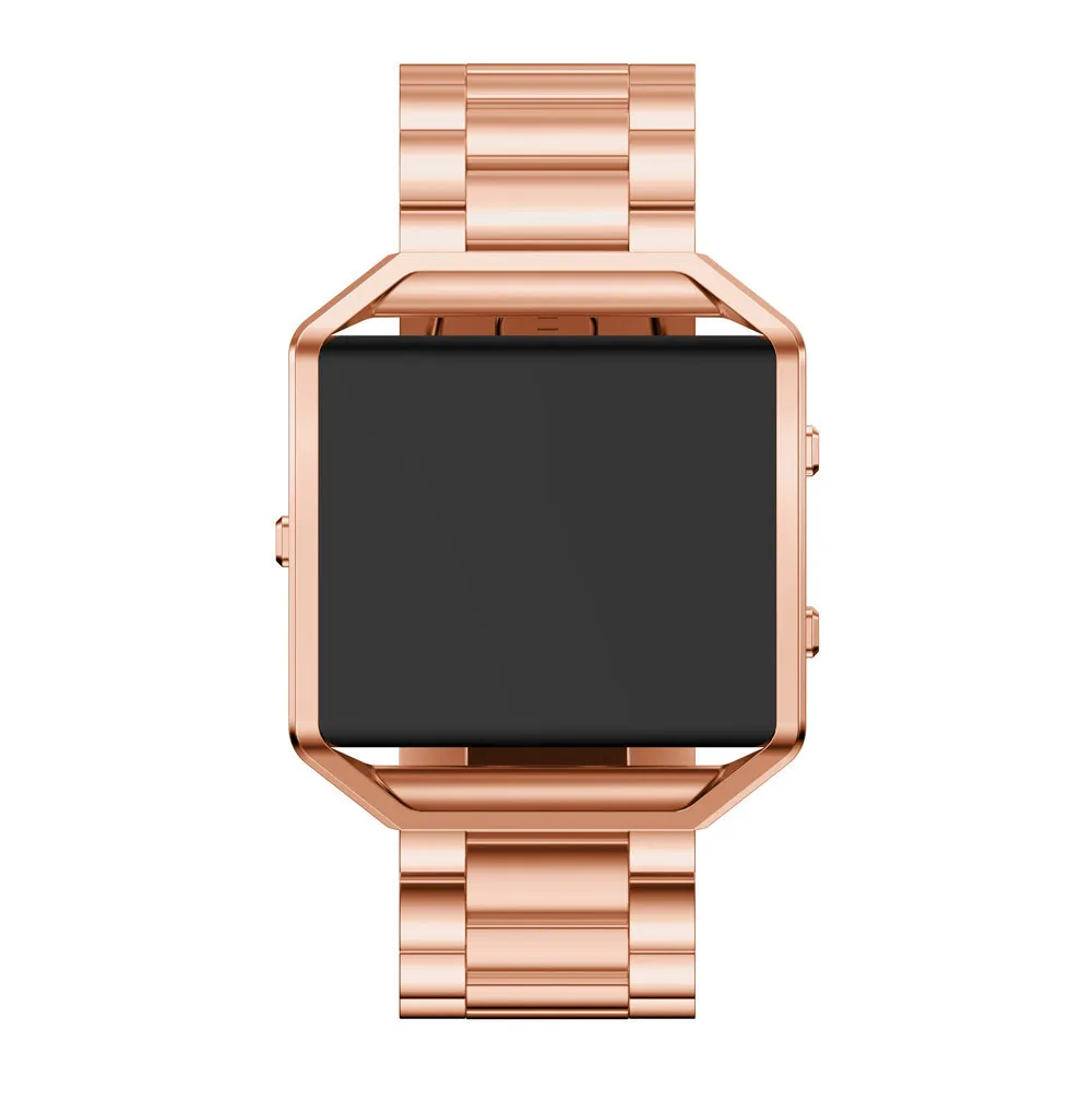 Сменный ремешок из нержавеющей стали для Fitbit Blaze, ремешок, браслет для часов, аксессуары