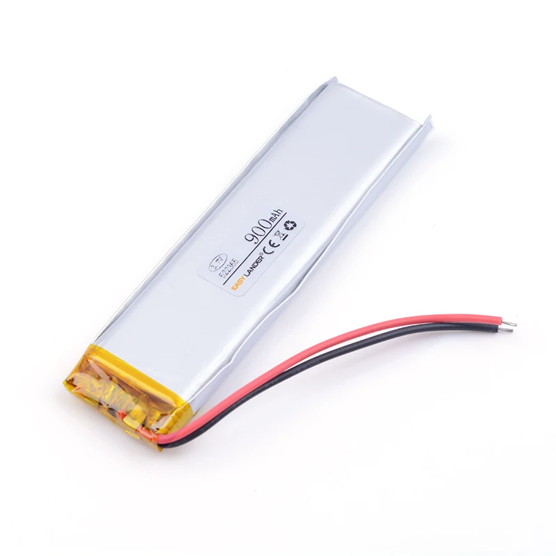 3 7 V 522365 900mah батарея для приборной камеры литий полимерный аккумулятор мобильный