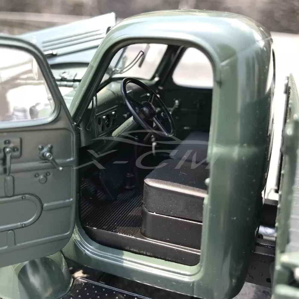 Литая под давлением модель автомобиля Jiefang CA10 грузовик Century Dragon 1:24 (зеленый) +