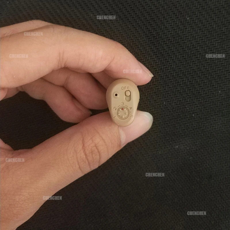 Миниатюрный слуховой аппарат перезаряжаемый с американской и европейской