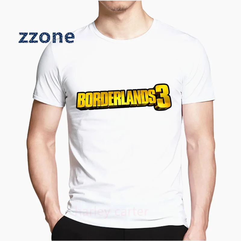 Borderland 3 футболка для мужчин и женщин с принтом модная коротким рукавом уличная
