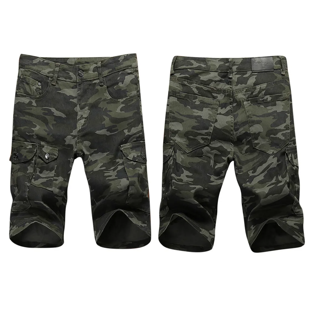 Новинка 2019 года стильные мужские летние штаны для отдыха с несколькими карманами