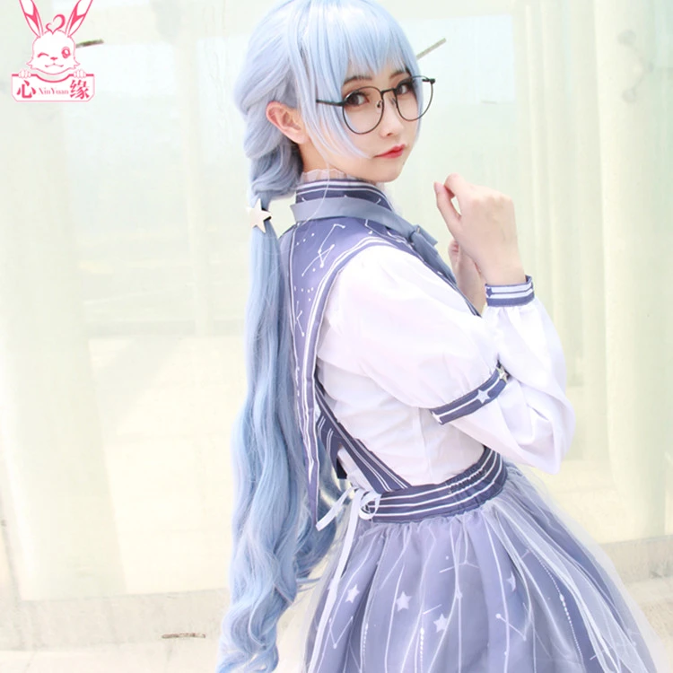 Чудо Никки, аниме, косплей, Nikki cos, вечерние, для Хэллоуина, для мужчин и женщин, японская Лолита, платье, набор, косплей, костюм