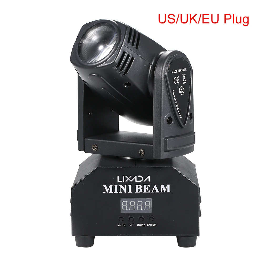 

DMX512 Sound Activated Led Dj Lights Xmas Christmas Stage Effect Lamp 11/13 DMX Channels 50W AC90-240V Color Changing Beam Light