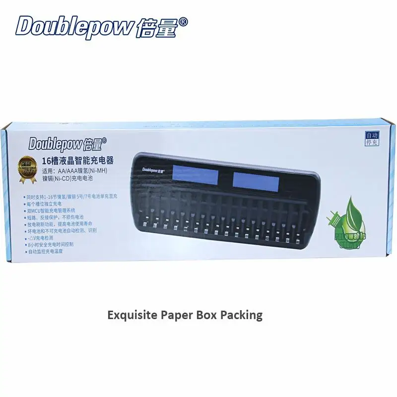 16 слотов doulepow DP K106 2 LCD Встроенная IC защита интеллектуальное устройство для