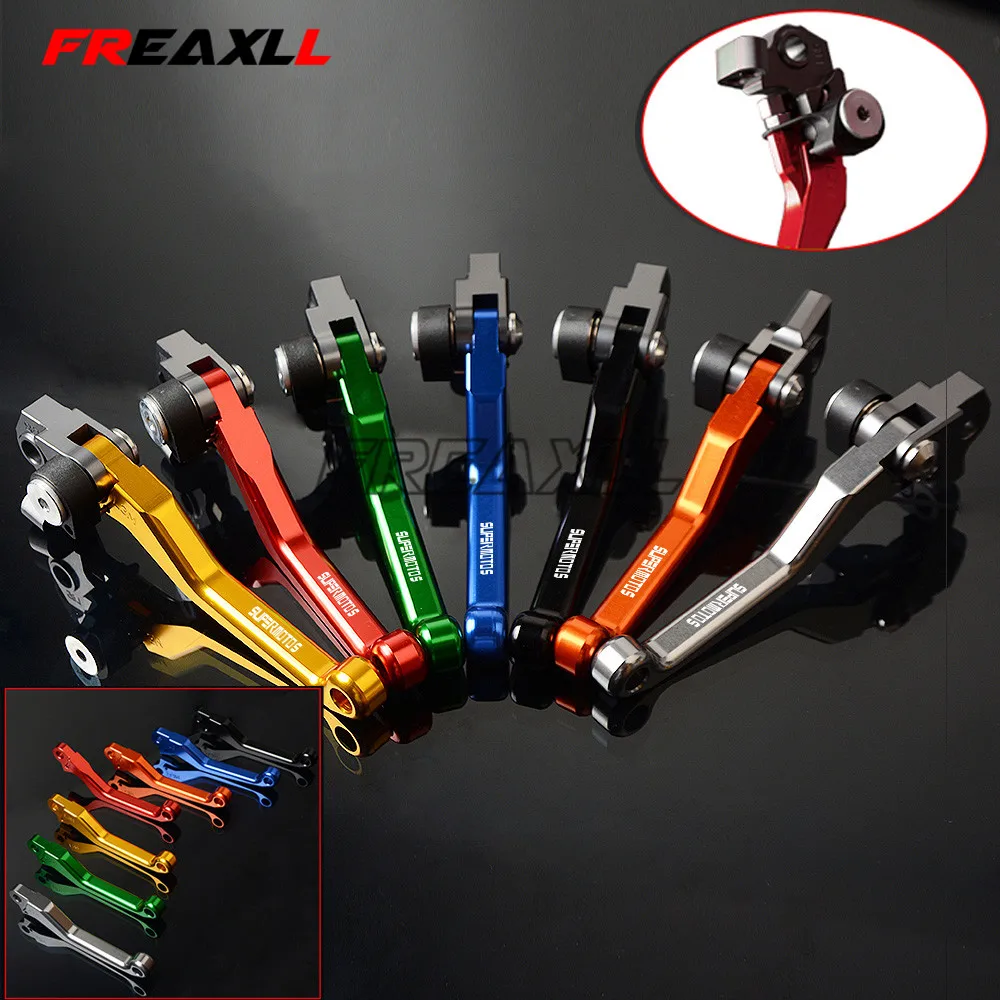 

CNC Pivot Brake Clutch Levers For 660 SUPERMOTO 2002-2005 Motorcycle Dirt Bike Accessories Parts Off-road Brake Levers