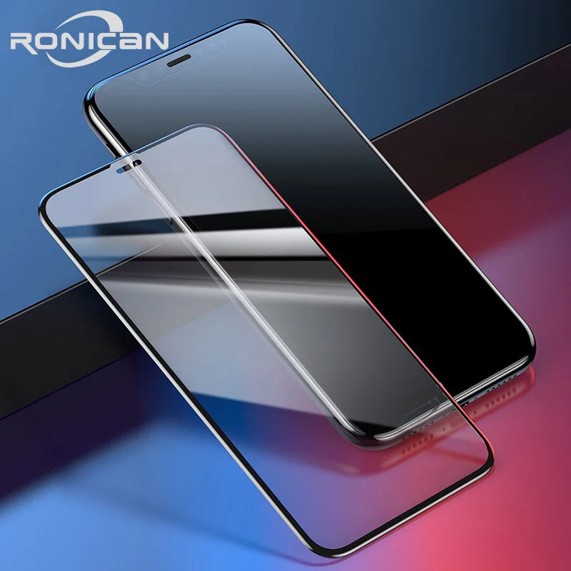 RONICAN 0 23 мм тонкий протектор экрана для iPhone X XS Max XR 2018 стекло 3D закаленное Xs