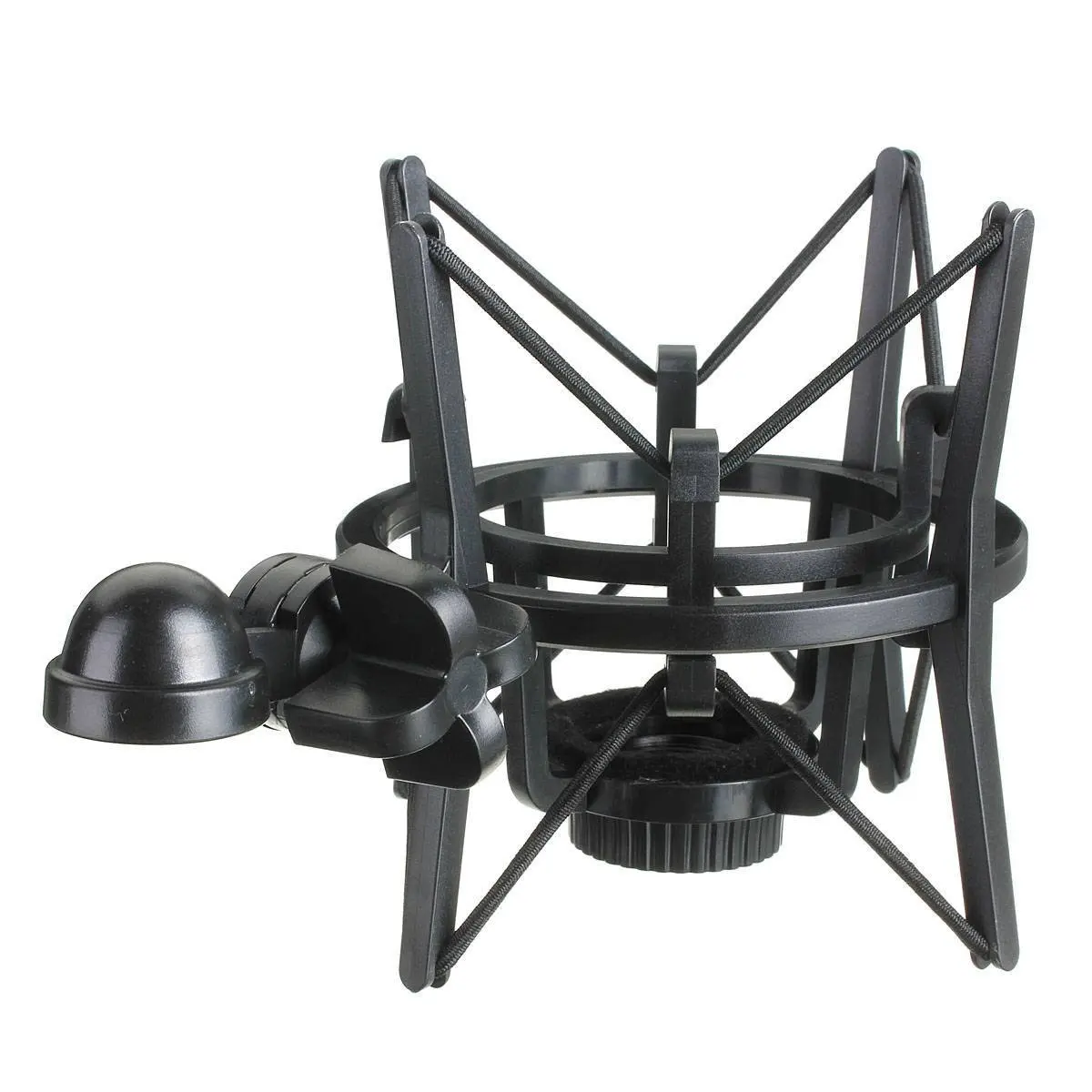 Professional microphone holder with integrated Mic pop shield filter | Microphones